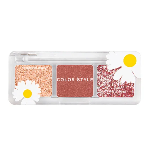 Paleta de Sombras de Ojos Brillante Acrilica Transparente Eye Shadow Palette Multicolor Make-up Cosmetic Matte Glitter