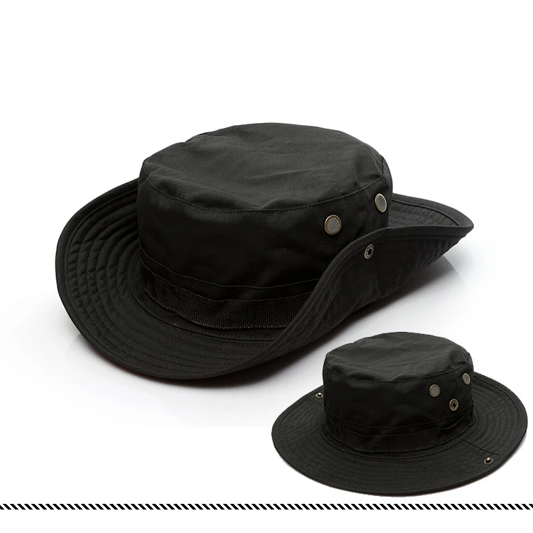 Camo Boonie Hat for Men Women UPF50+ Sun Cap Wide Brim Bucket Jungle Hat for Fishing Hunting hiking camping jogging cycling