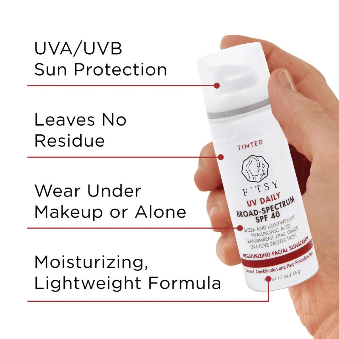 Частная Марка Spf40 ежедневно UVA UVB широкий спектр легкий увлажняющий солнцезащитный крем
