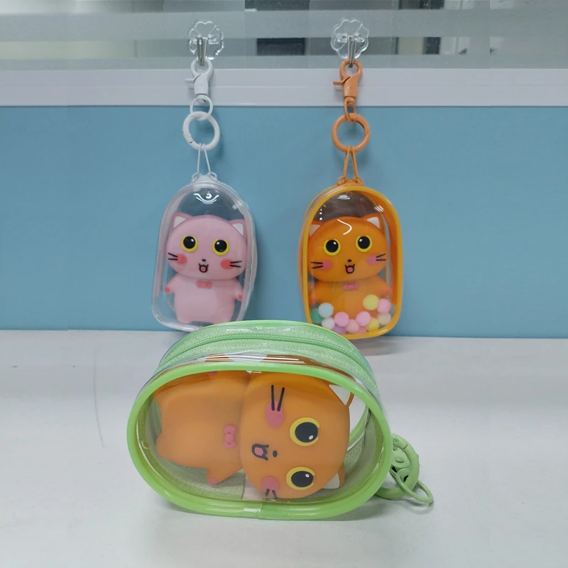 Mskwee Cat Hand Warmer with Light Adjustable Temperature 1200mah Hand Warmers Luggage Portable Pocket Electric Heater Keep Warm