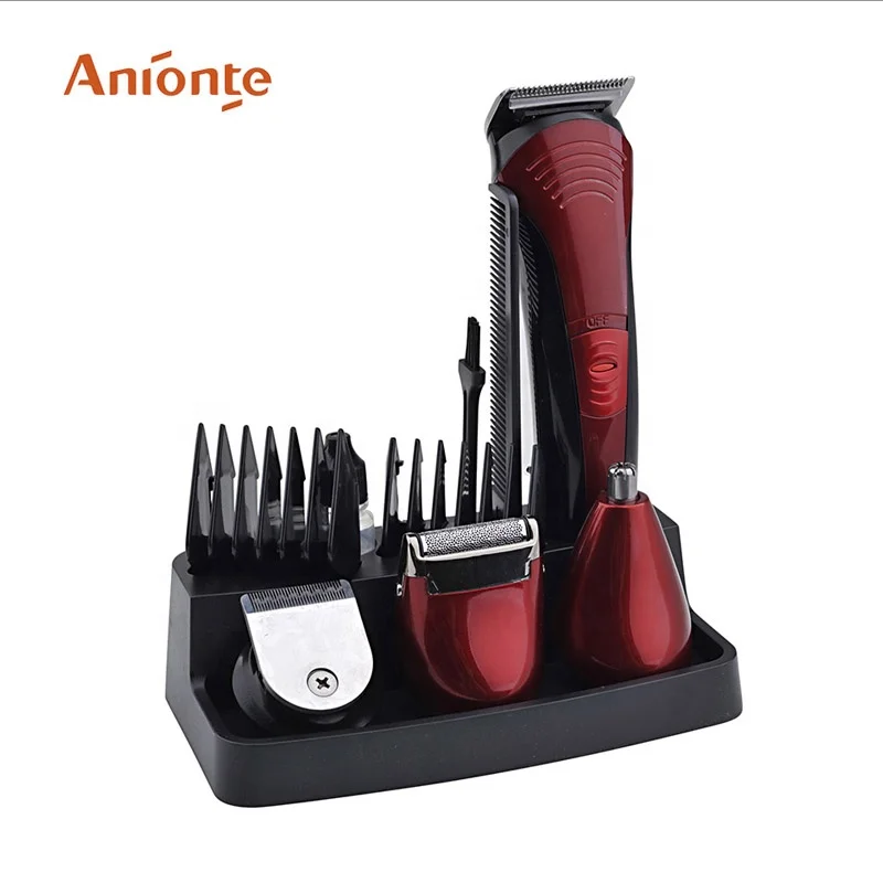 Перезаряжаемый 4 в 1 с бритвой, машинкой для стрижки волос и триммером для носа