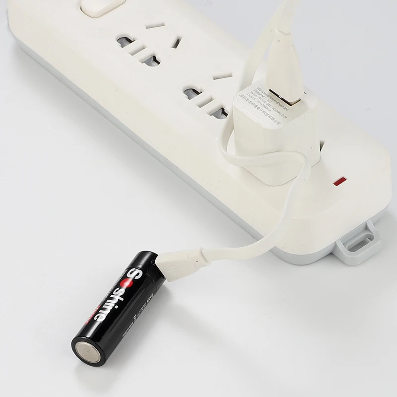  Литий-ионные аккумуляторы AA 14500 с USB: 1 5 в 2400