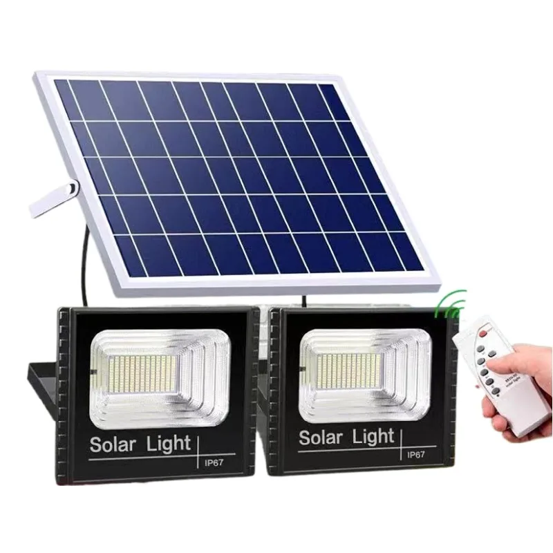 Indoor LED Solar Wall Light Rechargeable Garden Solar Lighting System Waterproof Garden Light