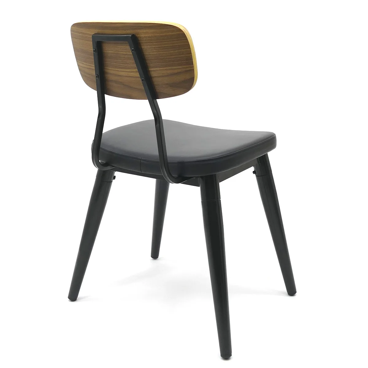 Modern Commercial Furniture Sets Restaurant Chair with Metal Wood Leather for Dining Coffee Shop Kitchen Home Bar Hotel Use
