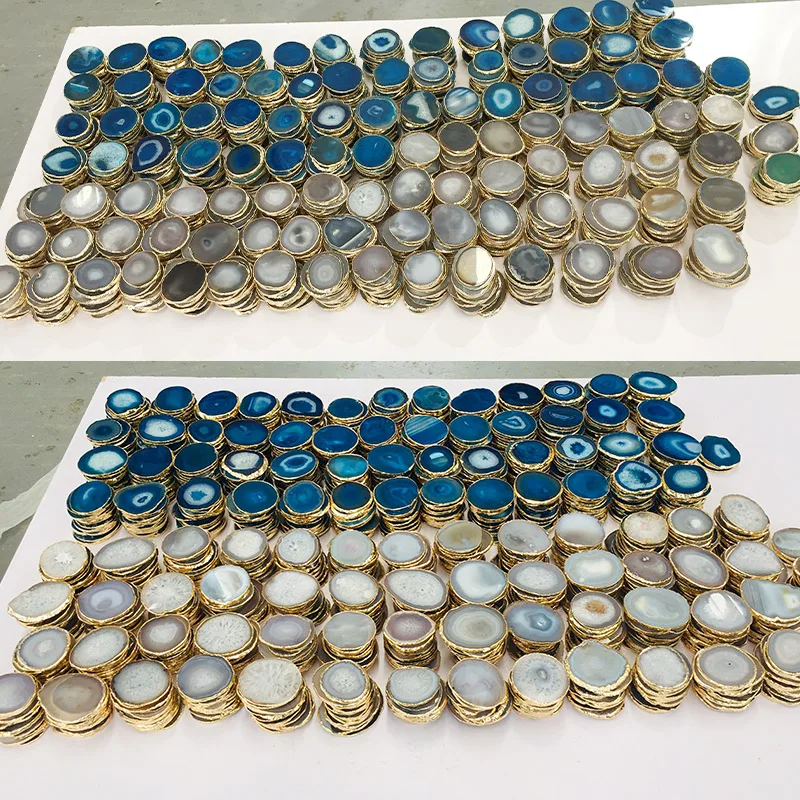Kitchen Tool Accessories Geode Healing Stone Agate Sublimation Coasters
