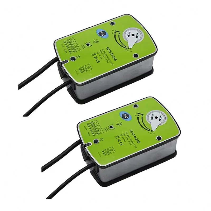 Hvac Electric Damper Running Modulating Damper Actuator Rotory Electric Actuator / Damper Actuator