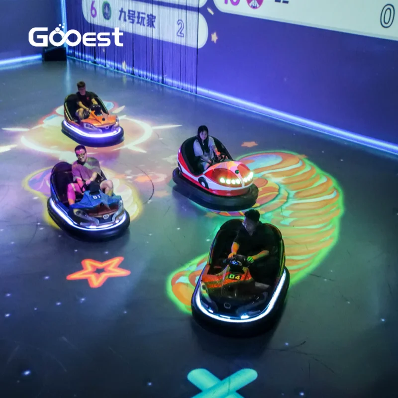 Gooest worldwide exclusive newly developed full immersive indoor interactive bumper car games