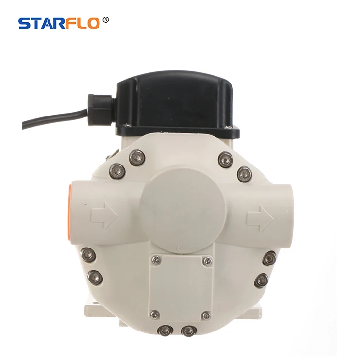 STARFLO self priming urea adblue diaphragm pump 50LPM high flow water transfer pump chemical bomba adblue for IBC tank