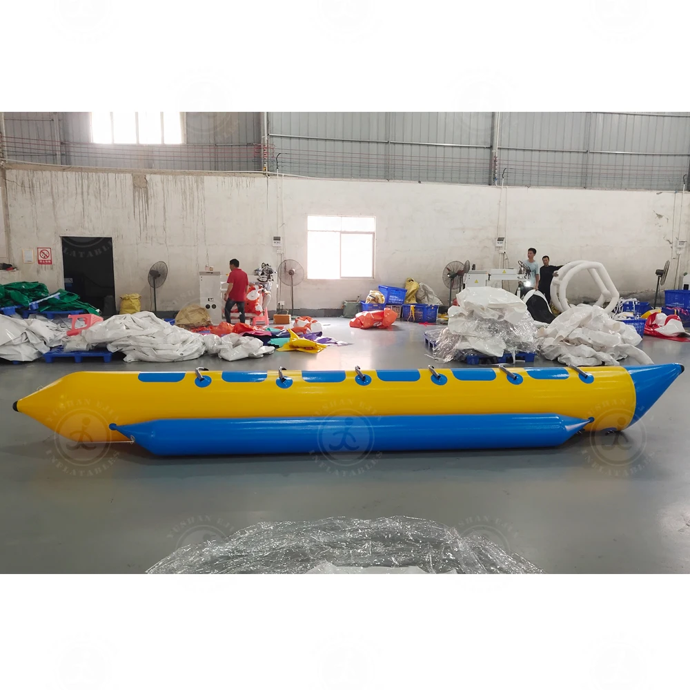 Customized Inflatable Banana Boat Towable Water Ski Tube For Outdoor Water Entertainment Cheap Price