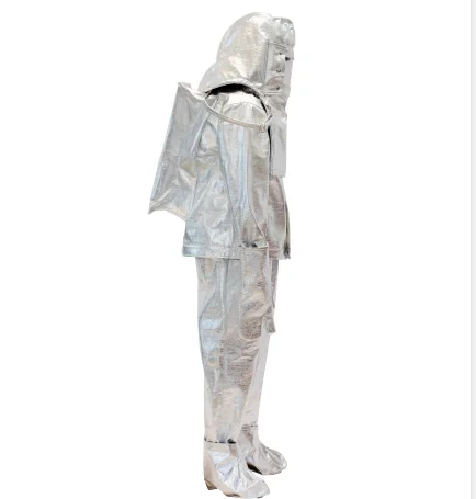 1000degree fireman fire entry suit Aluminum clothing for firefighter aluminum foil Heat Resistance uniform