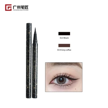 Private Label Custom Water Activated Wholesale Eyeliner Sticker Waterproof Eyelashes 36h Eyeliner Stencil Liquid Pencil