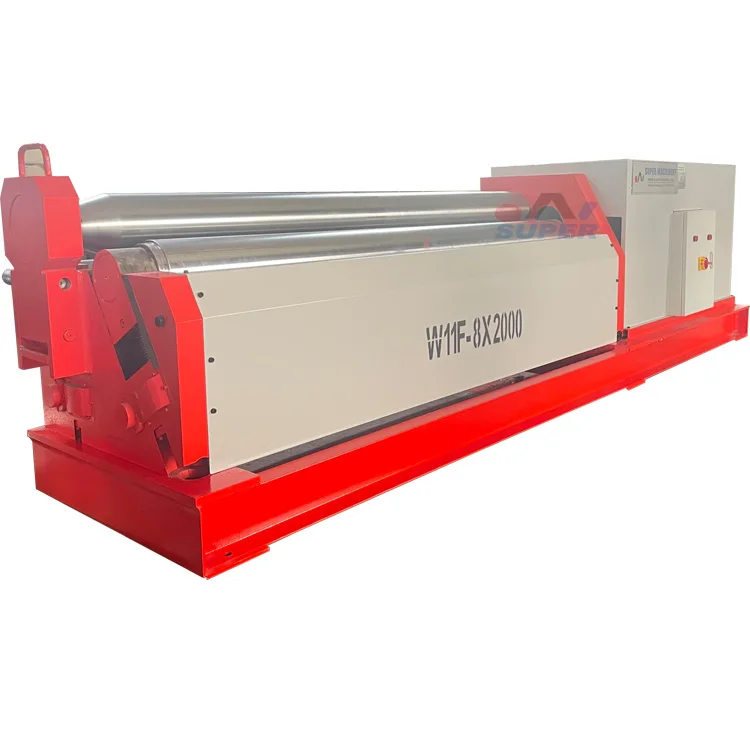 Mechanical 3 Roller Rolling Cone Bending Machine