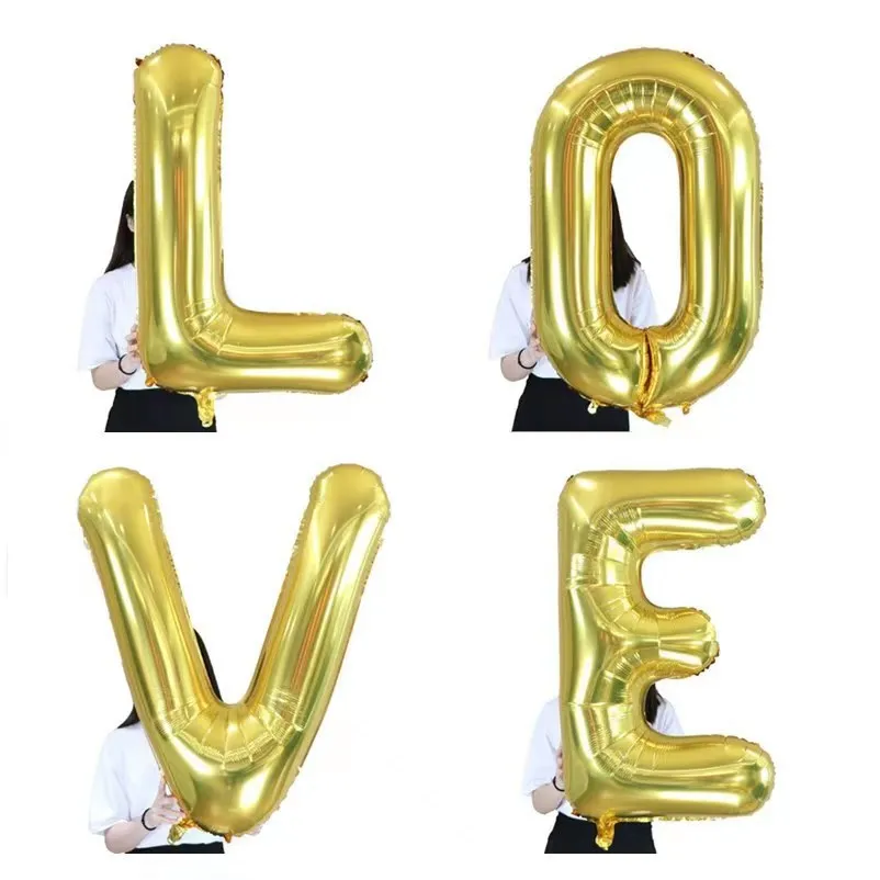 40inch L O V E Letter Set Wedding Party Anniversary Decoration Balloon