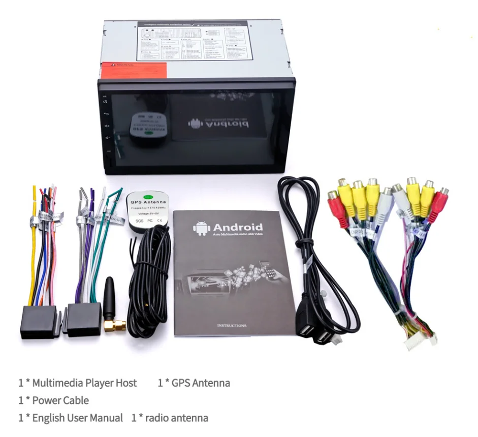 Factory Hot Sale HD 7-inch Touch Screen FM Radio GPS Navigation User Manual Car Mp5 Player