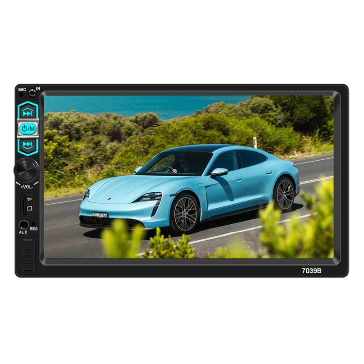 7 inch touch screen multimedia car mp5 player radio cardvdplayer