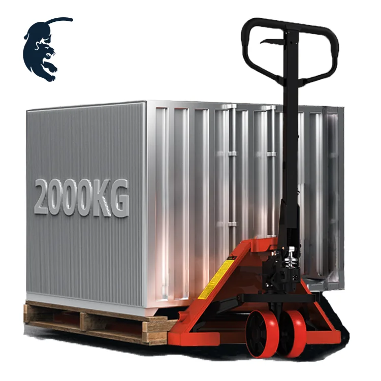 BAOT Hot Sale Hydraulic Casting Pump Forklift Polyurethane Caster Wheel  Hand Pallet Truck