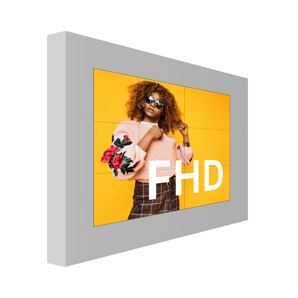 Factory Price Wholesale Curved Lcd Controller Board Video Wall Panel Display Led