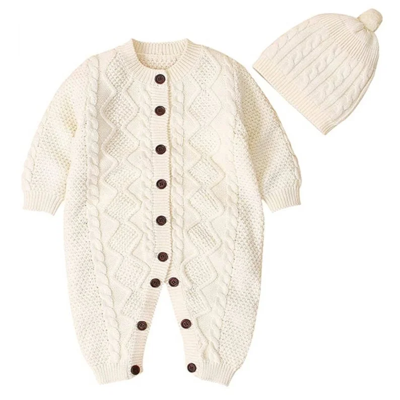 Organic Cotton Baby Girl Sleeve Set Suit baby knit Shirt Cardigan Sweater  Baby Girl clothing Suit