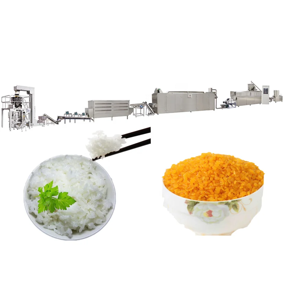 Nutrition Artificial rice Extruder Machine Production Line