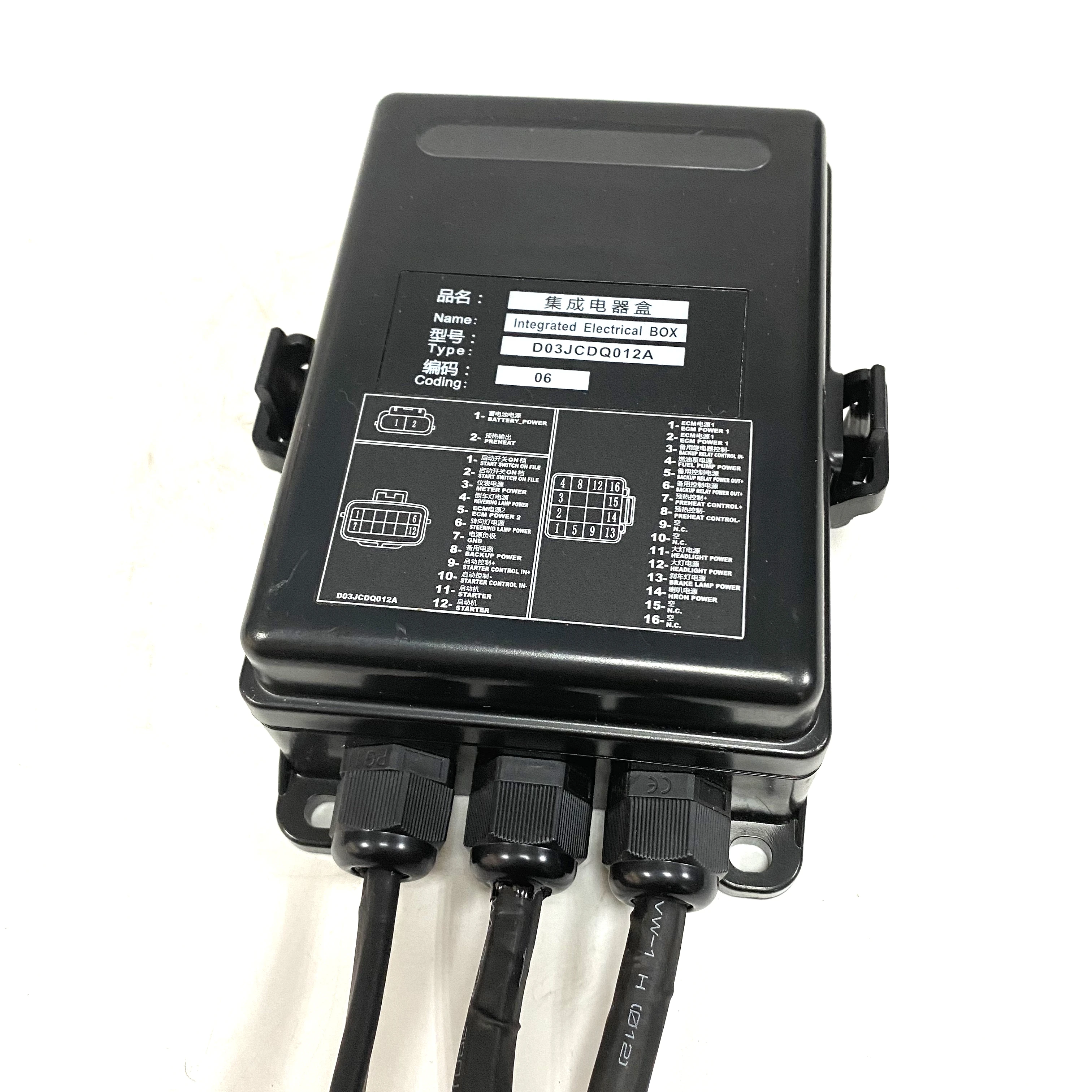 
Forklift Spare Parts Electric Control Box D03JCDQ012A 