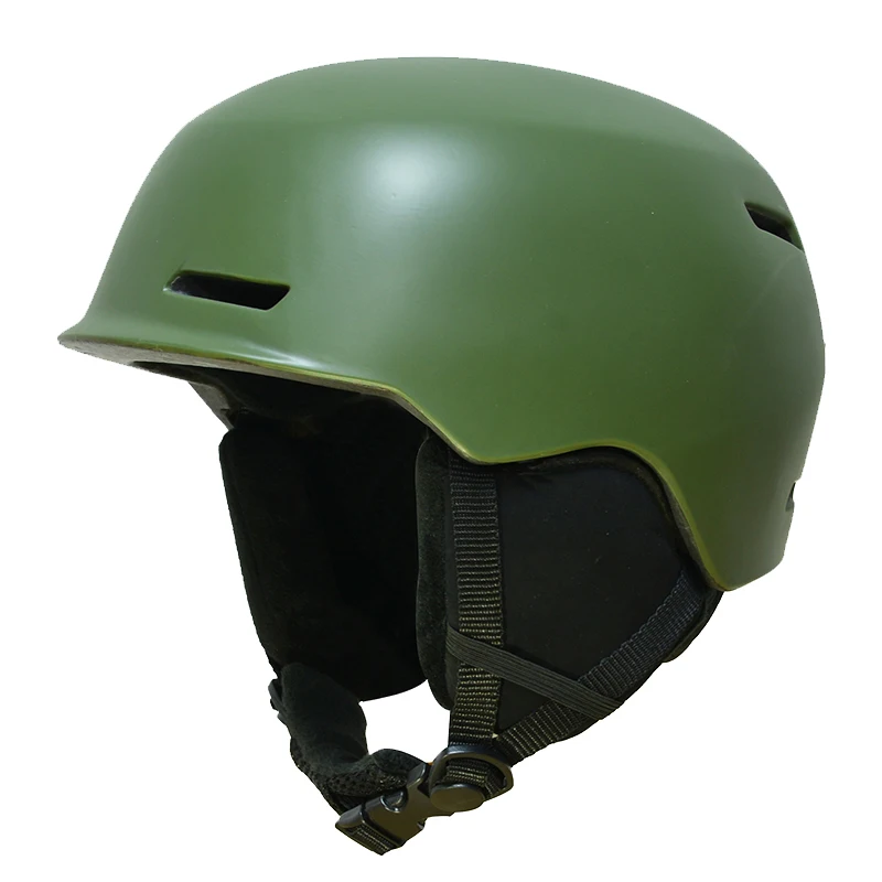 Detachable Ear Pad Unisex Customized Snow Helmet CE Certified Shockproof Ski Helmet