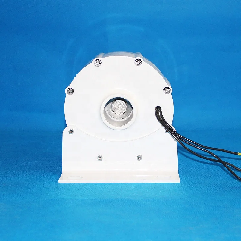 High quality waterpower wind power three phase AC brushless motor 800W 24V 520rated speed  water power generator mini hydro turb