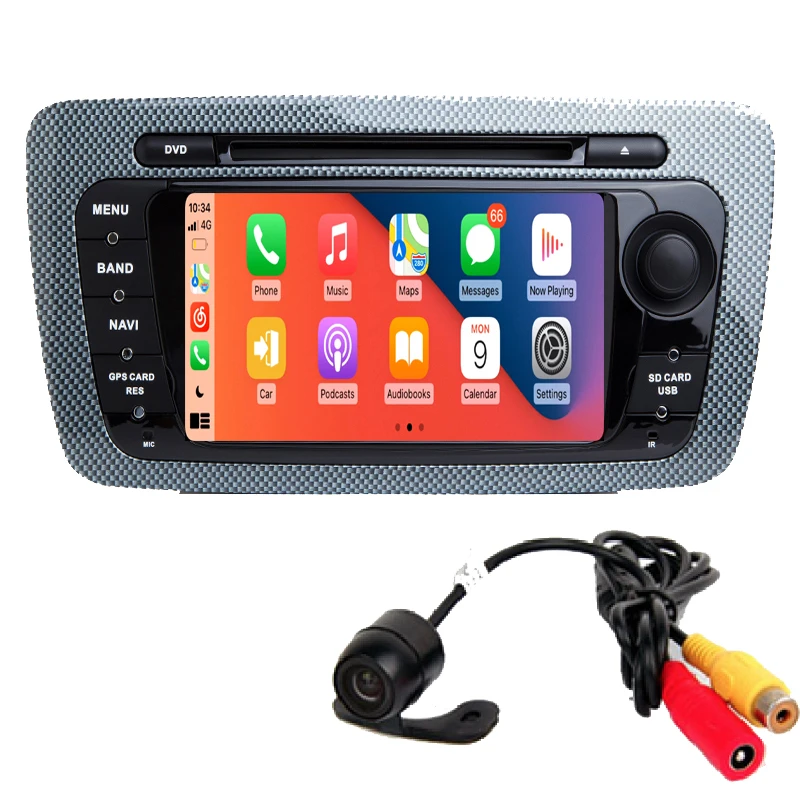 Автомагнитола 2 Din на Android 11 для Seat Ibiza 6j 2009 2010 2012 2013 MK4 FR GPS-навигация аудио экран мультимедиа Wi-Fi