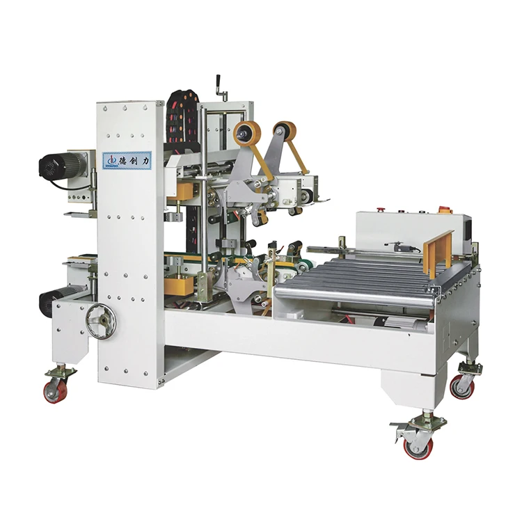 DPG-50 оптовая продажа полуавтоматическая картонная угловая упаковочная машина