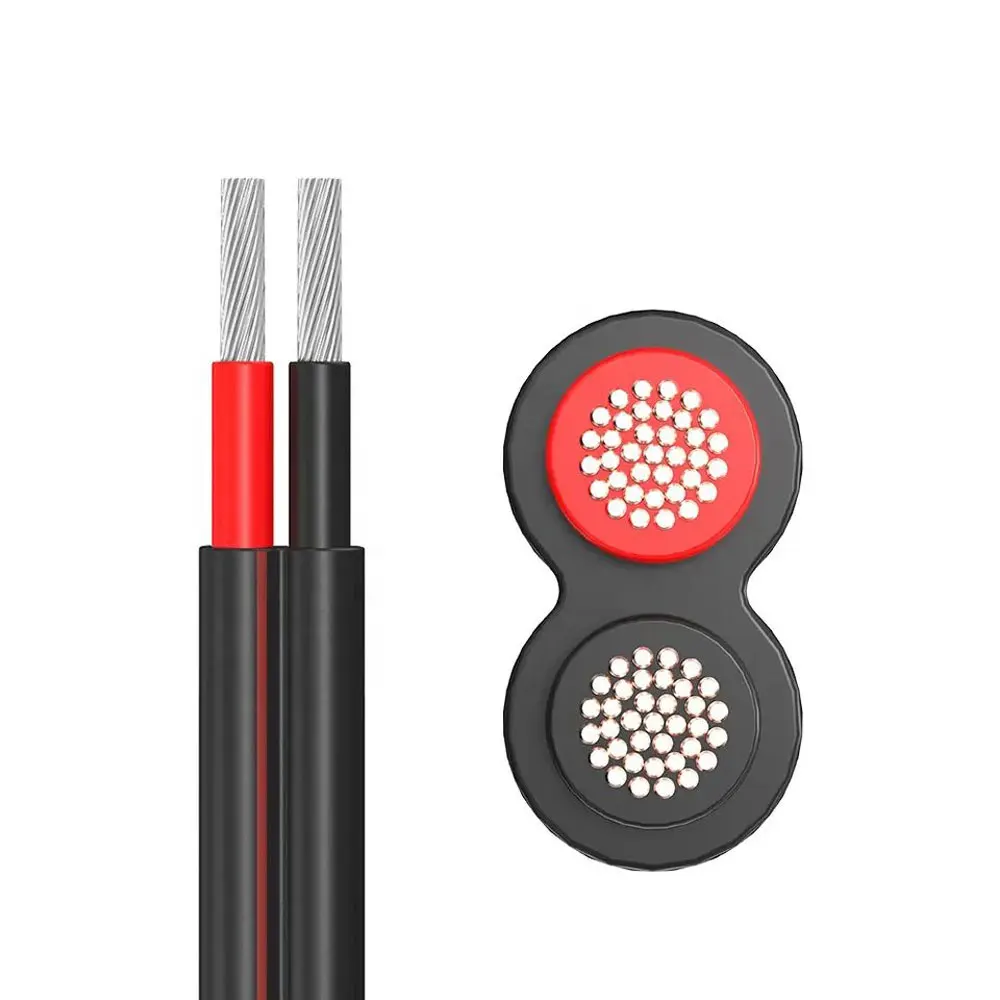 High Quality 4mm / 6mm /10mm Solar Cable Customized DC Solar Cable with TUV PV Wire for Solar Panel