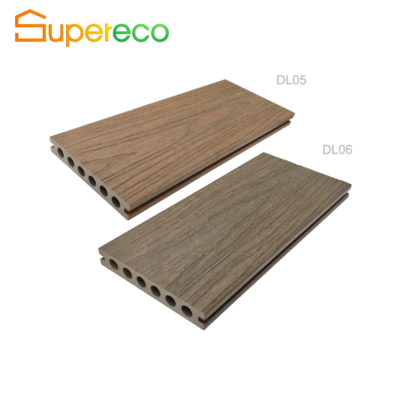 Supereco Outdoor Wooden Floors New Color Tech Deck Wpc Composite Garden Decking Composite Exterior Decking