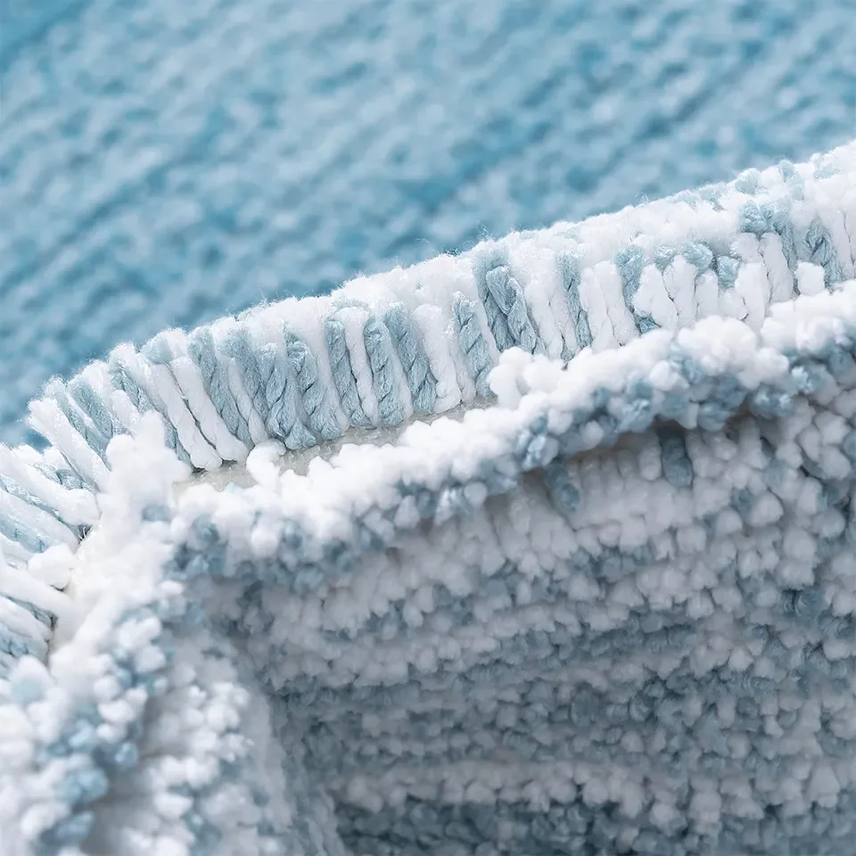 DADA large rubber tufted bath mat anti slip large luxury  bath mats