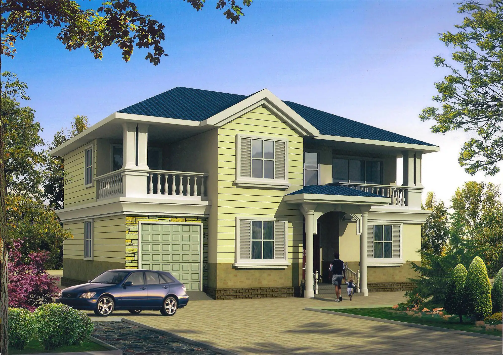 Swiss Cottage Prefab Chalet Light Steel Prefabricated Villa Container Chalet Casa De Campo