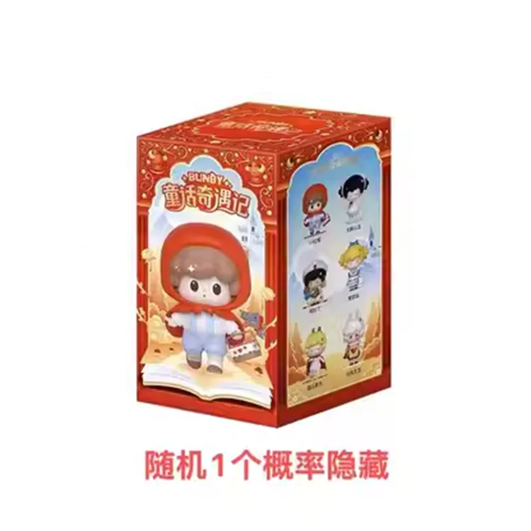 Hot product cute Mold Plastic Art Figure BUNBY toys mystery box A fairy tale adventure series blind box packaging