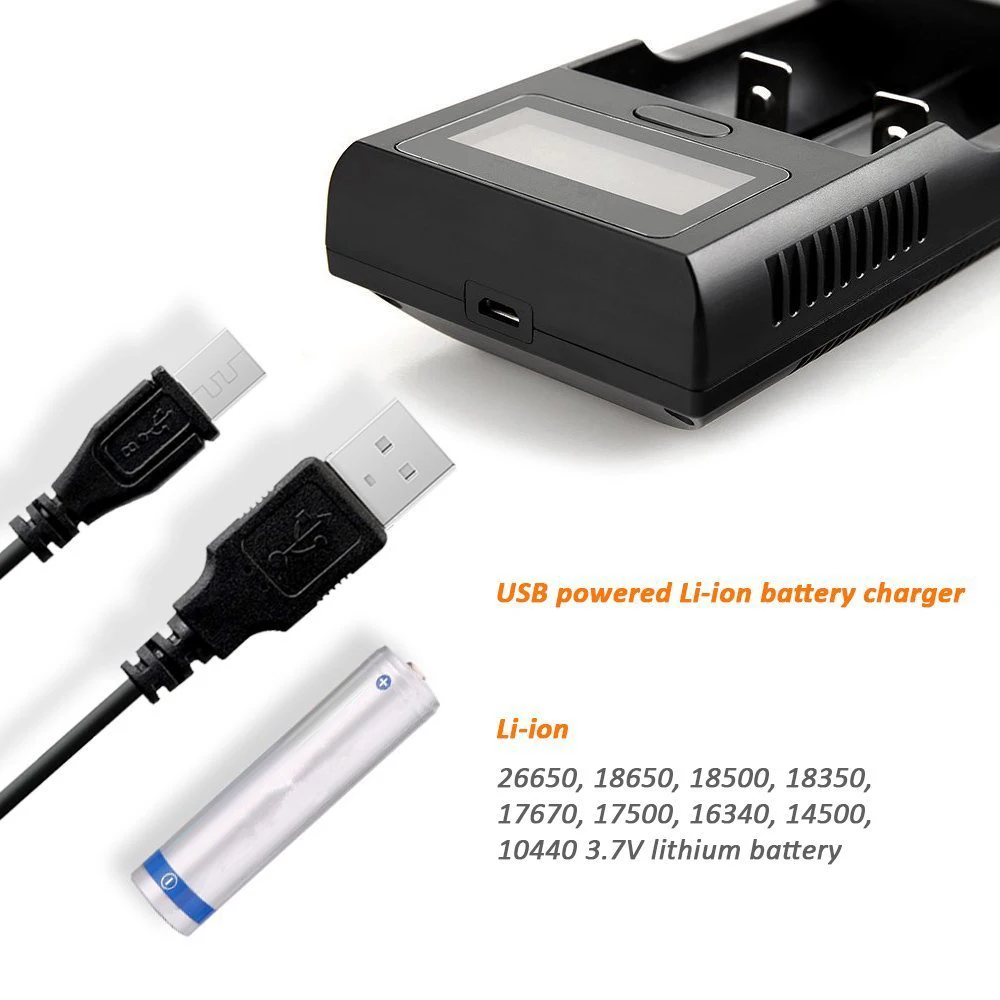 High quality VIWIPOW VIP-ZL220C universal li ion 18650 3.7v battery charger