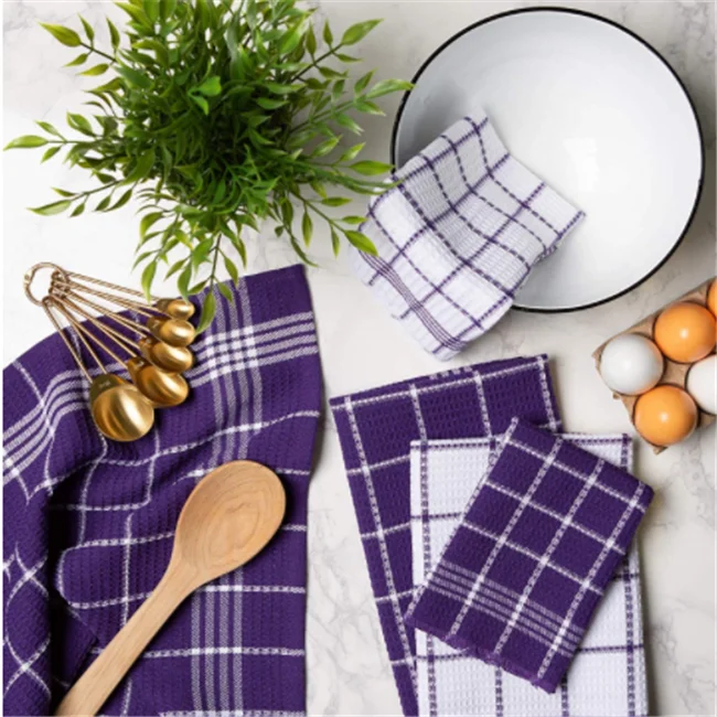 
100% Cotton Fabric Dish Towels cheap cotton tea towel 