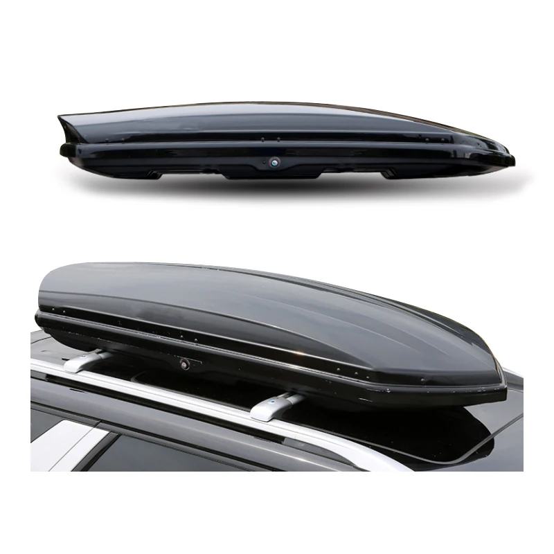 Sales Wholesale OEM Universal UV Protection Shelf Roof Rack Car Roof Box ABS Different Volume Roof Storage