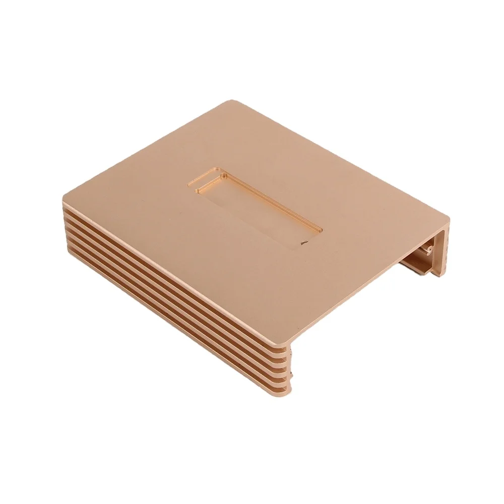 Custom ODM extrusion aluminum amplifier housing