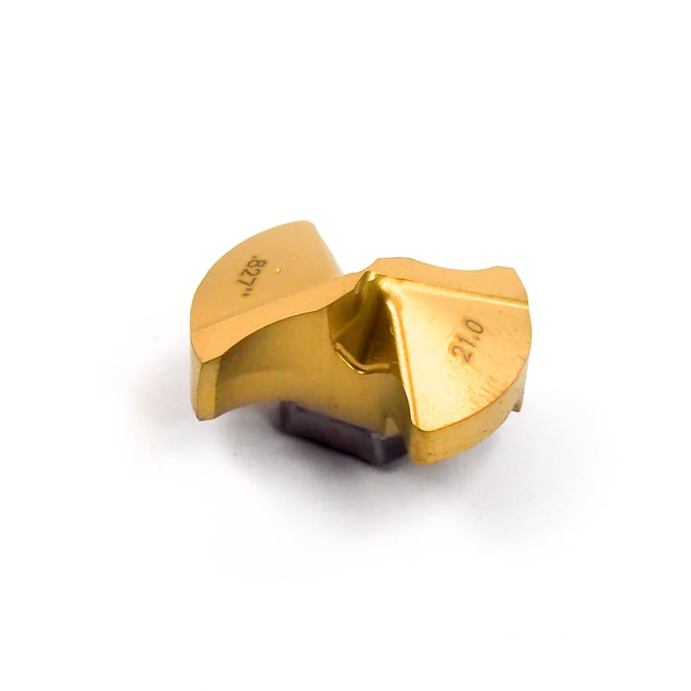Cemented carbide spade drill insert