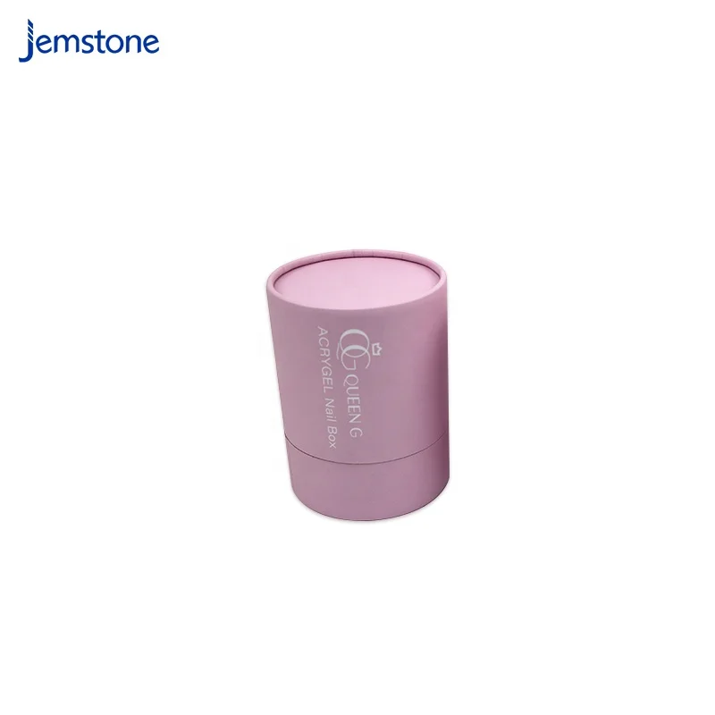 Custom Unique Kraft Paper Tube Container Cylinder Cardboard Packaging for Boob Tape Breast Cover