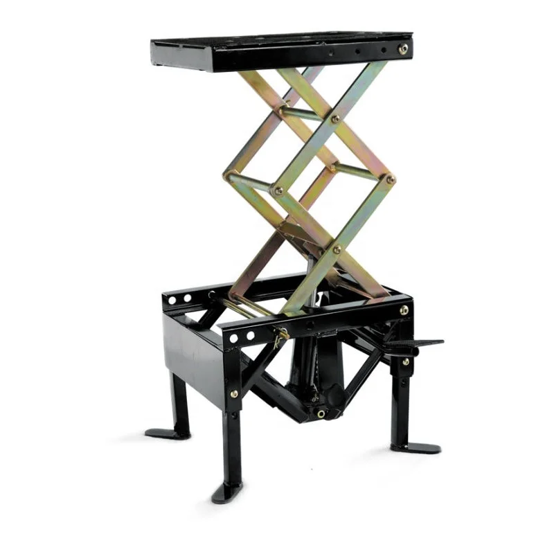 Scissor Hydraulic MX Lift Stand Max 350 LBS (2T Bottle Jack) SMI2091-2T