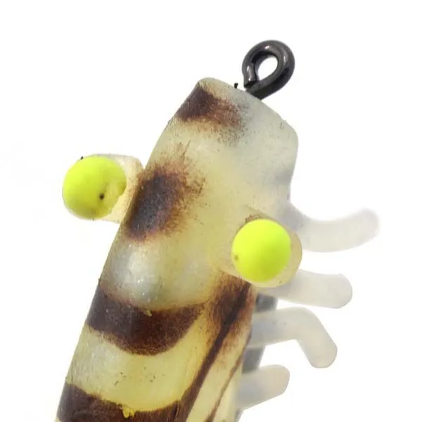 Willfishing 120mm 17g Multi-section Lead-head Soft Shrimp Lures With VMC Hook Shrimp Fishing Lure