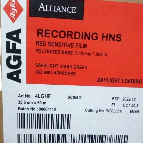 AGFA Imagesetter Film HN Film HNS Film