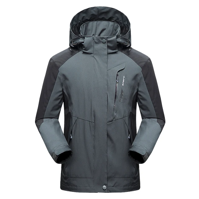 Wholesale Custom LOGO Plus Size Camping Jacket Stand Collar Windbreaker Lightweight Jacket For Man