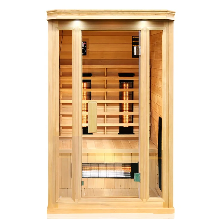 Индивидуальная комнатная Сауна для дома, 2 человека, сухая сауна, портативная инфракрасная сауна