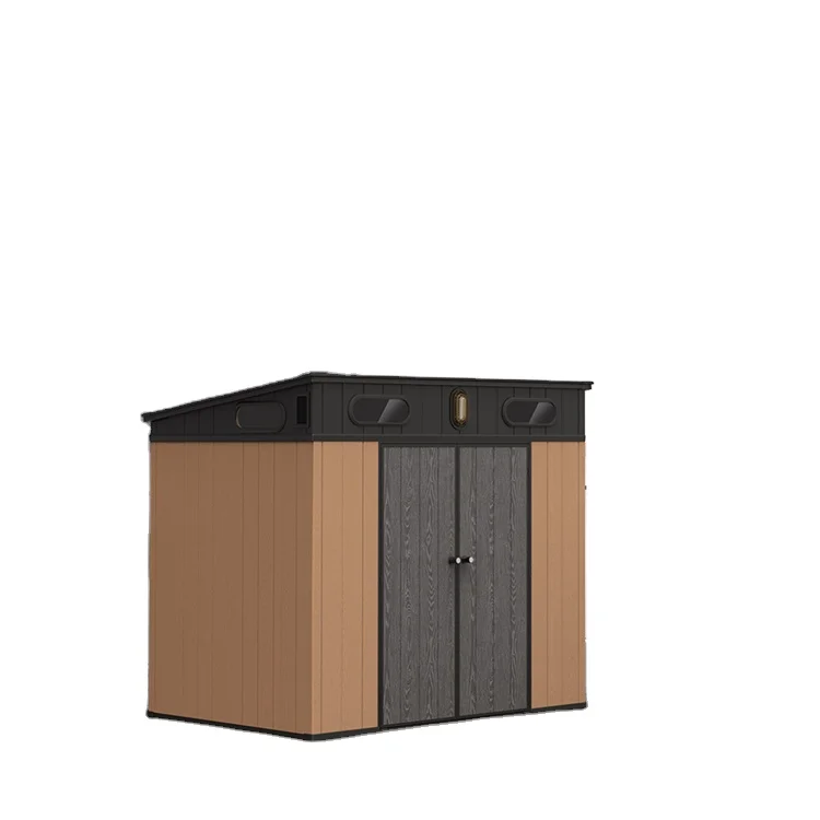 Popular Large Outdoor Plastic Shed 8ft Resin Garden Storage Organizer Sheds