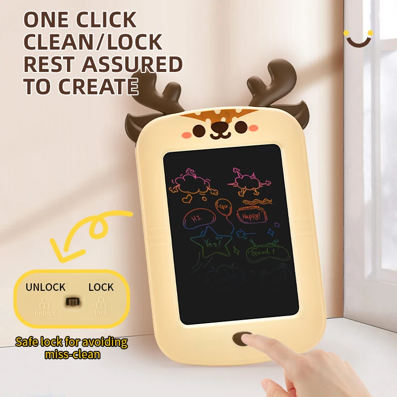 Electronic LCD Drawing Tablet Board,8.5 inch Colorful Drawing And Writing Pad