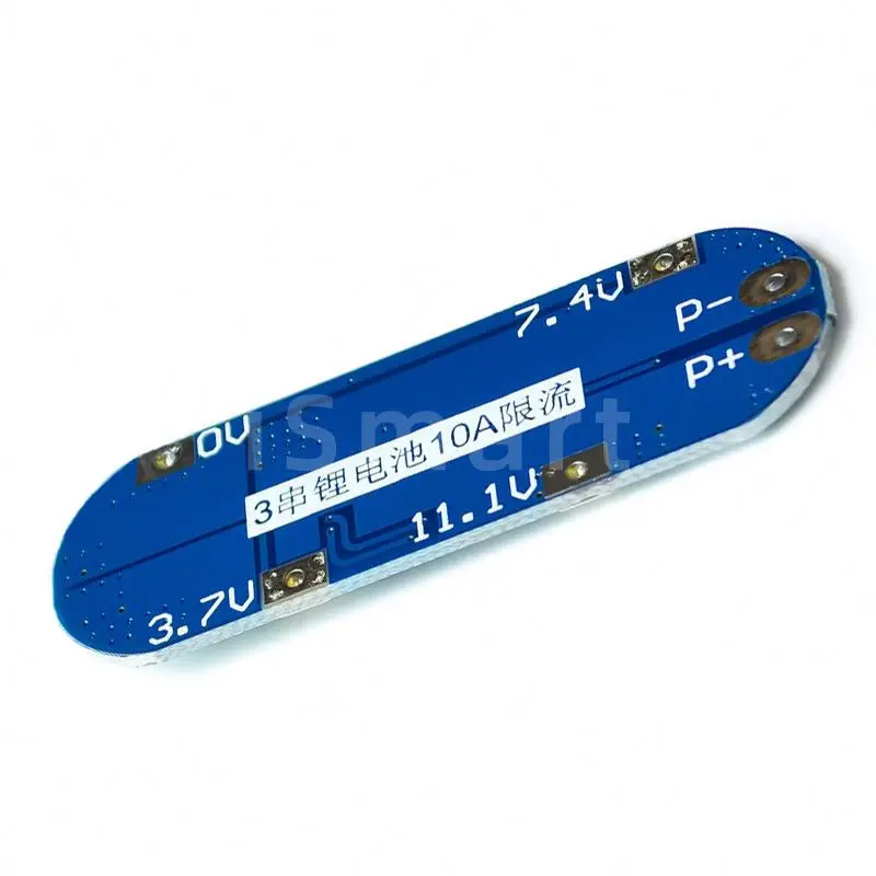 3S 10A 11.1V 12V 12.6V Lithium Battery Charger Protection Board Module For 18650 Li-ion Lipo Battery Cells BMS 3.7V
