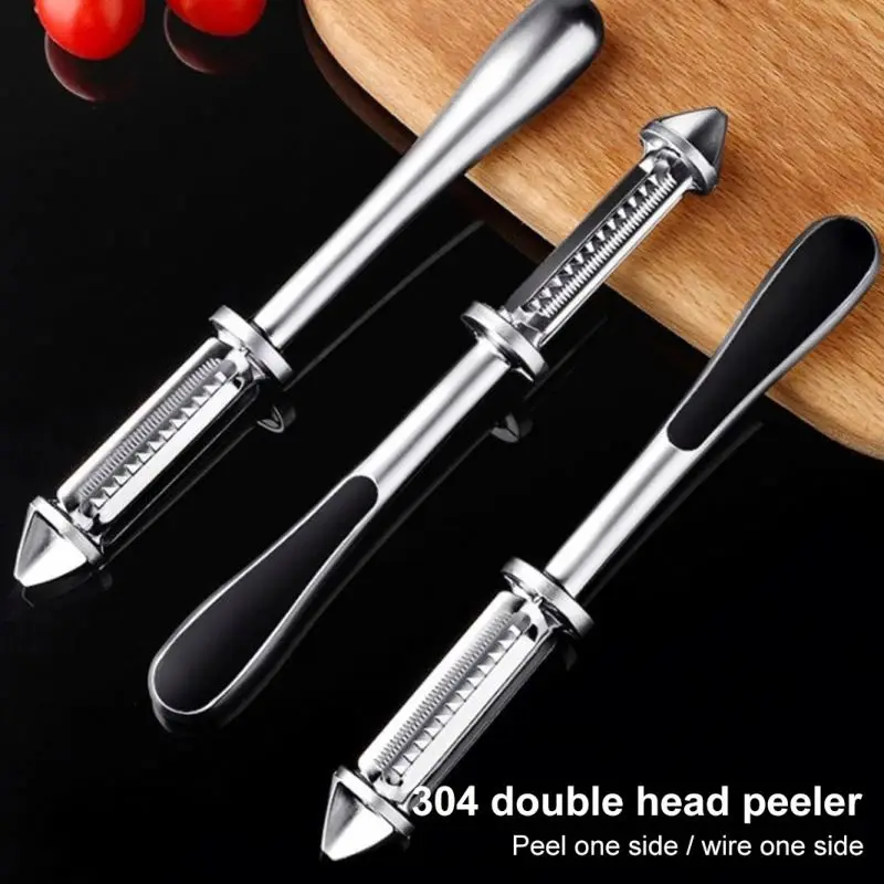 Stainless Steel Multi-function Vegetable Peeler Julienne Cutter Potato Peeler Carrot Grater Sharp Vegetable Peeler Kitchen Tools