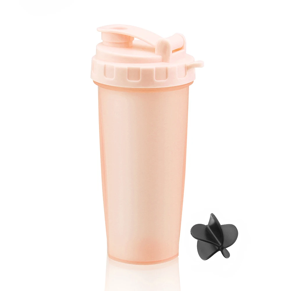Custom Protein Powder Recycled Plastic Fitness Body Shaker Bottle 700ML