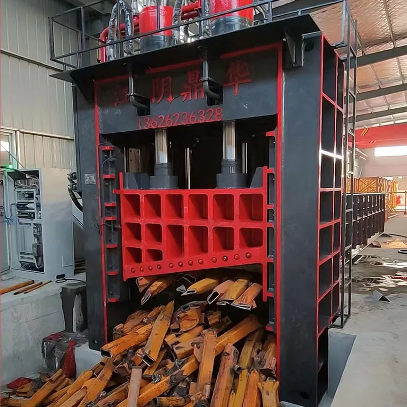 Heavy Metal Scrap Gantry Shear Iron Cutting Machines Hydraulic Guillotine Shear